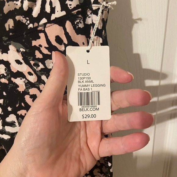 New Directions Studio Abstract Print Leggings - Picture 3 of 7